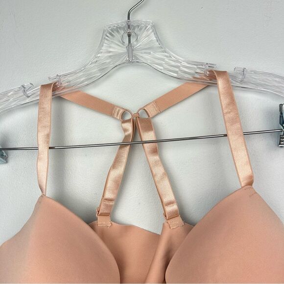Pure Beauty René Rofé Pushup Bra Front Clasp Racerback & Regular Strap 42C - Picture 4 of 13